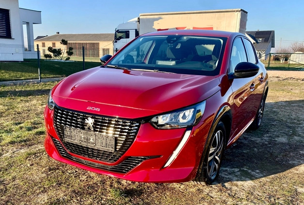 Peugeot 208 cena 69900 przebieg: 11100, rok produkcji 2020 z Krotoszyn małe 137